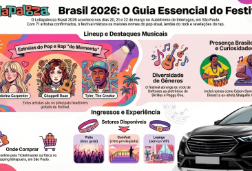 Lollapalooza 2026: Conforto e Exclusividade no Transporte para o Autódromo de Interlagos Lollapalooza 2026: Conforto e Exclusividade no Transporte para o Autódromo de Interlagos